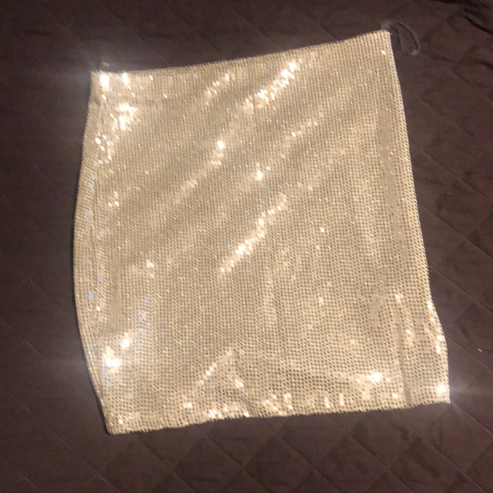 Sequin skirt